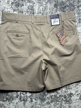 Bills Khakis Shorts Mens 36 Tan Twill Travel Chino Casual Golf Outdoor USA